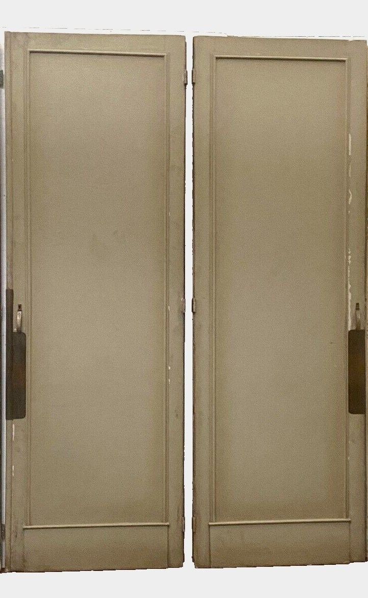 Set of Four 19th Century Solid Fir Passage Doors