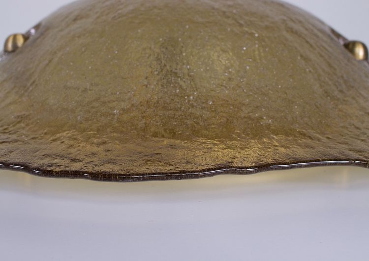 Amber Murano Glass Ceiling Light