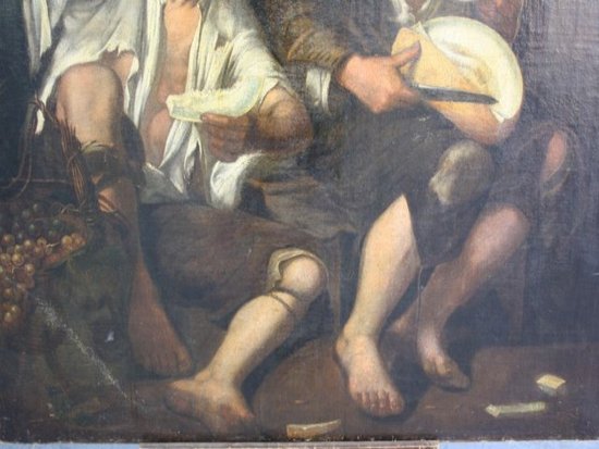 Öl auf Leinwand XVII Jahrhundert Werkstatt Von Murillo