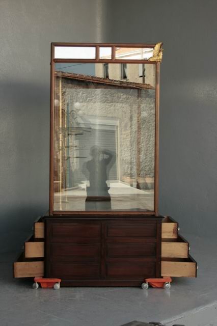 Importante Vitrine Napoléon III Fonte Bronze