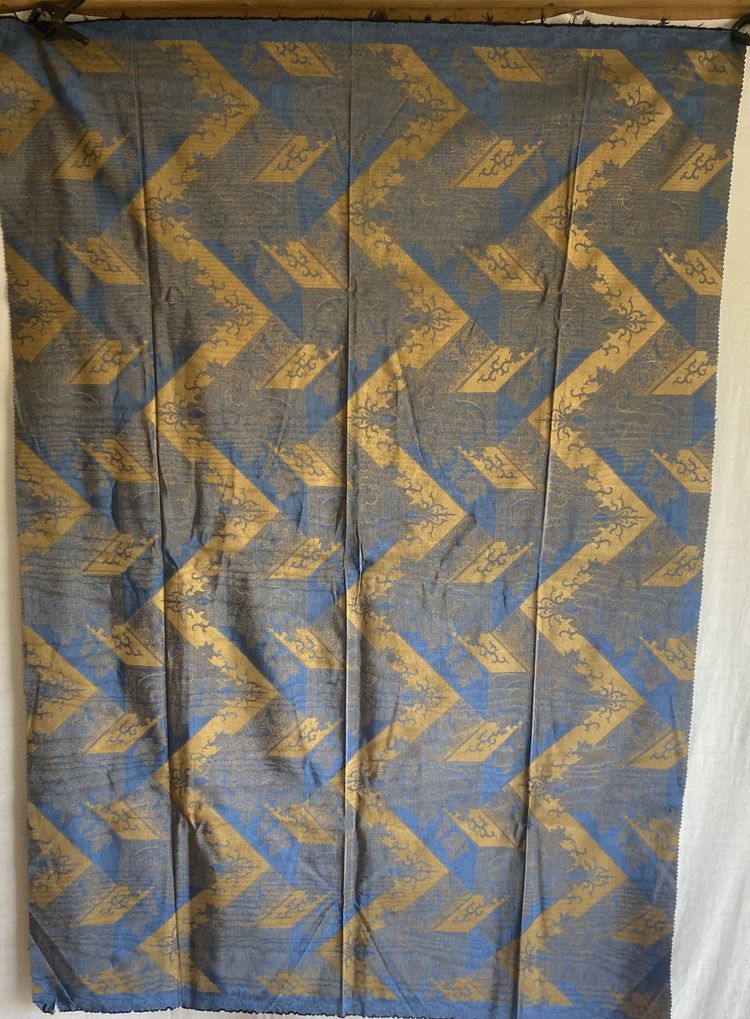 Buono Lampasso blu reale e oro, XX secolo