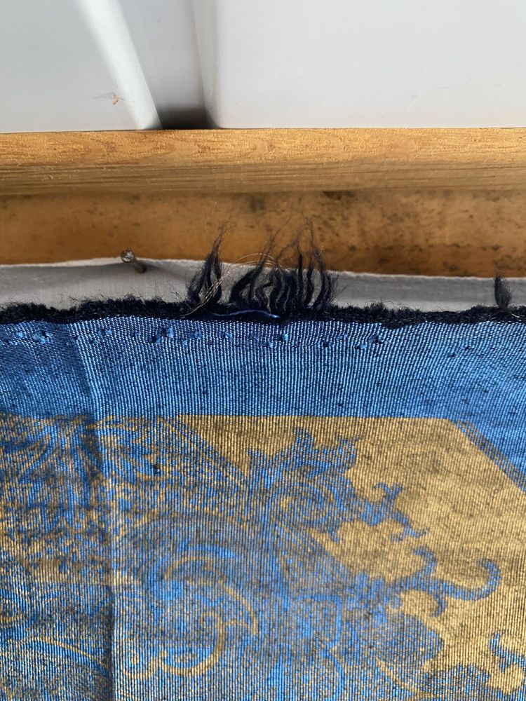 Buono Lampasso blu reale e oro, XX secolo