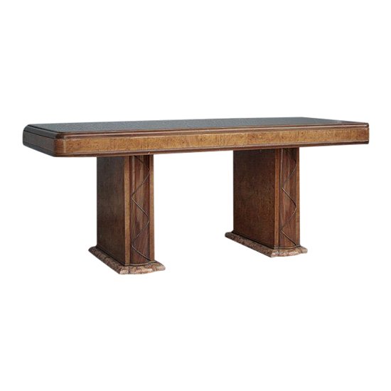 Table 1950 Piètement En Marbre Brêche