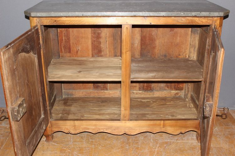 Credenza Luigi XV in pietra di noce
