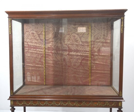 Vitrine d'Exposition époque 1900 Style Louis XVI