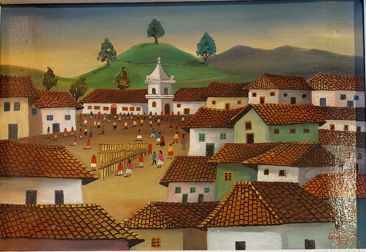 Absalon MOYANO - Ein Dorf in Ecuador - 20.