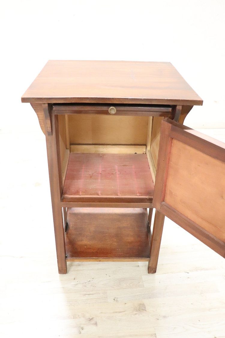 Wooden Art Nouveau Side Table