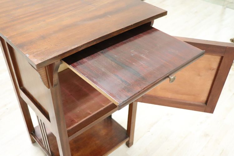 Wooden Art Nouveau Side Table