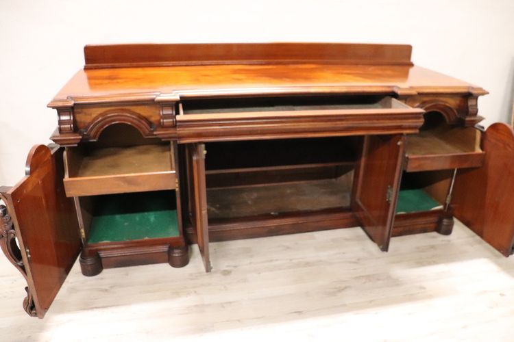 Buffet long en bois