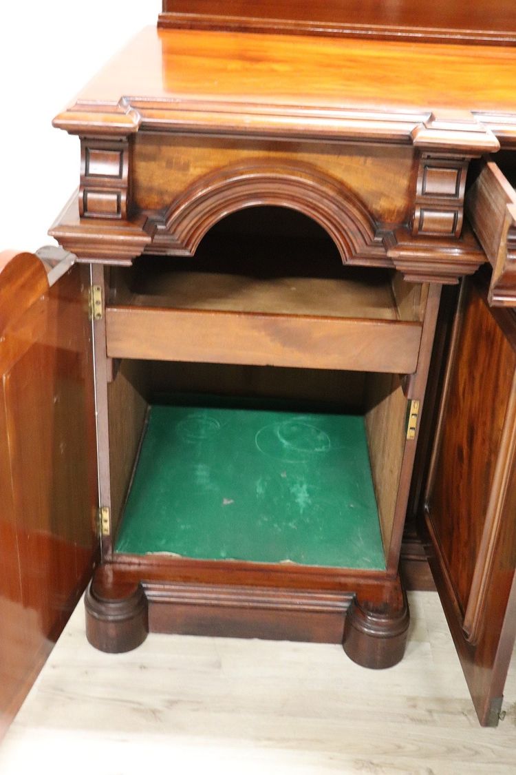 Buffet long en bois
