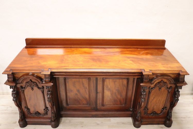 Buffet long en bois