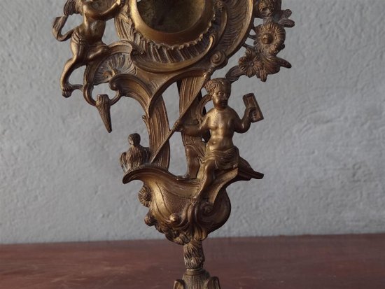 Porte Montre En Bronze d'époque Louis XIV