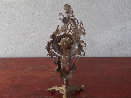 Porte Montre En Bronze d'époque Louis XIV