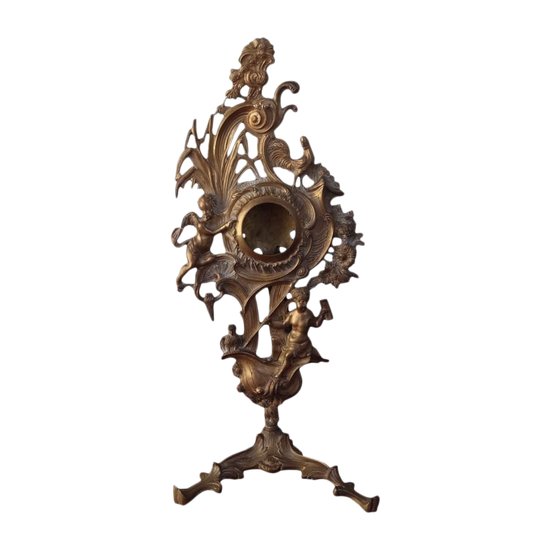 Porte Montre En Bronze d'époque Louis XIV