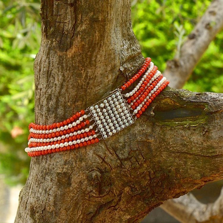 Collier de chien « Talisman », or blanc 18k