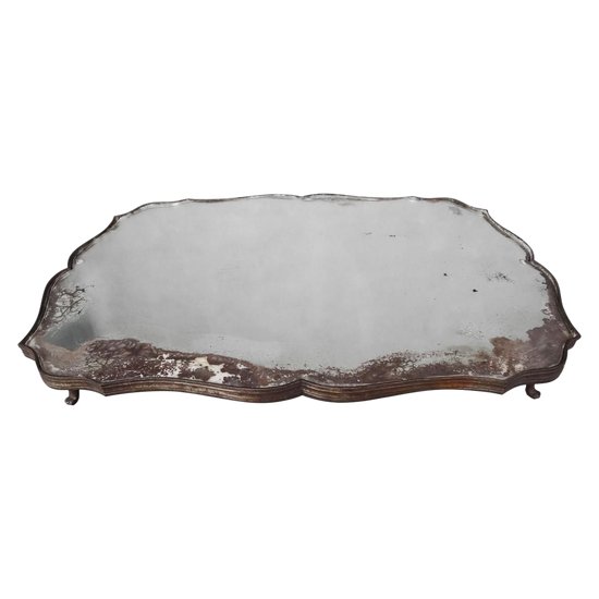 Surtout De Table Versilbertes Metall Epoche XVIII Jahrhundert