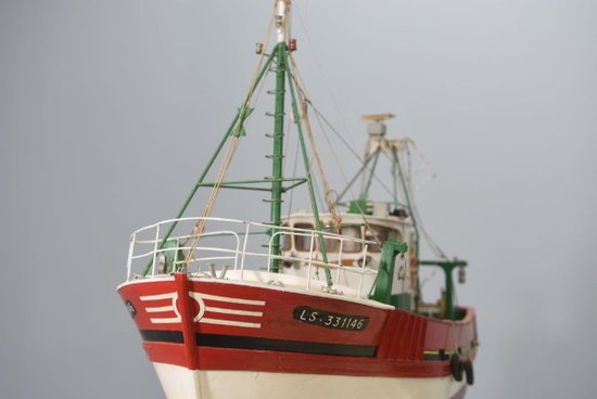 Modello di rete a strascico delle Sables d'Olonne Scala 1:25
