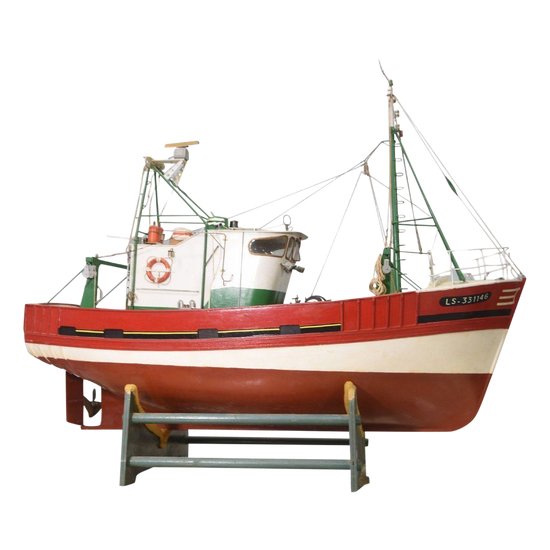 Model of Sables d'Olonne Trawl Scale 1/25