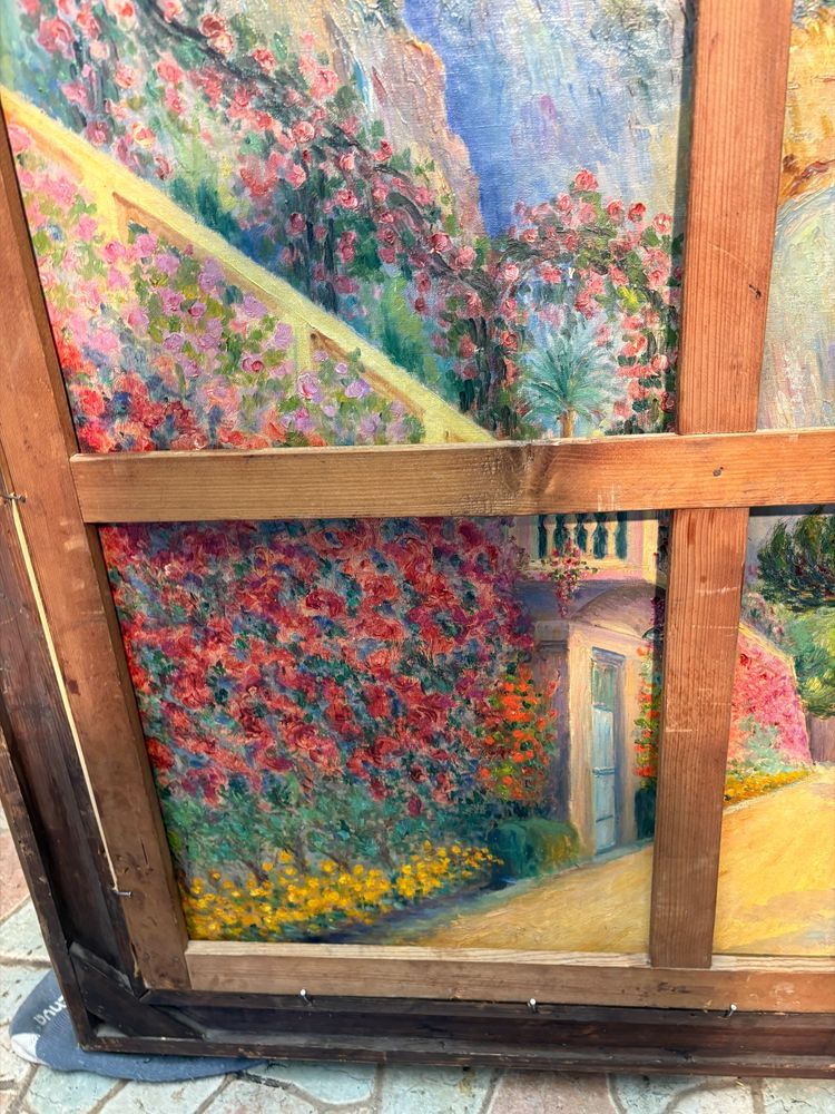 Double Oil On Canvas Dated and Signed