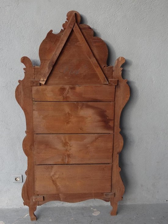 Miroir De Beaucaire, Provençal Bois Doré  époque  XIXème siècle