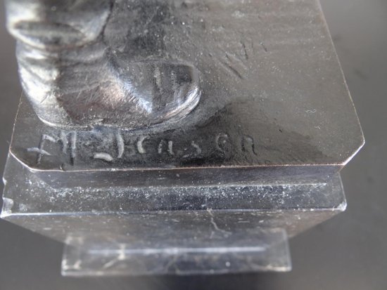 Art Deco bronze Signed Jensen