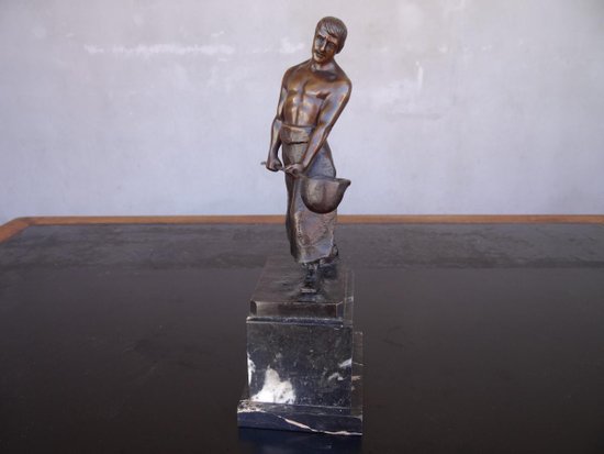 Art Deco bronze Signed Jensen