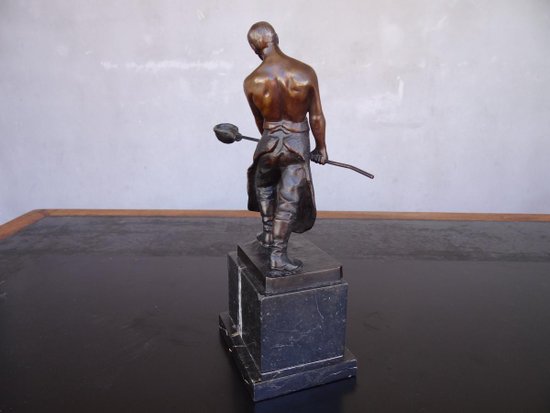 Art Deco bronze Signed Jensen