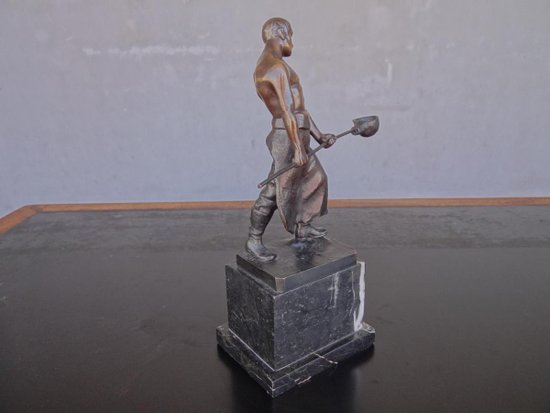 Art Deco bronze Signed Jensen