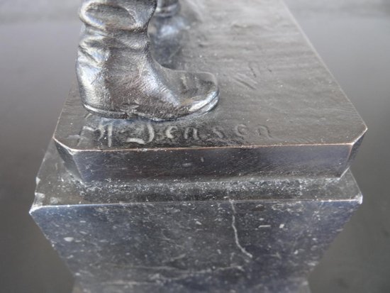 Art Deco bronze Signed Jensen