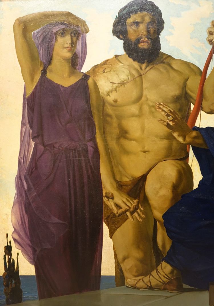 Hercule et Alceste, André Pierre LUPIAC, 1923 Par La Crédence