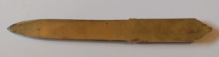 André MARIONNET - (1852 - 1912) - Bronze paper knife