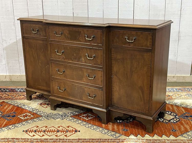 Englisches Mahagoni-Sideboard aus den 1950er Jahren