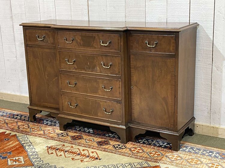 Englisches Mahagoni-Sideboard aus den 1950er Jahren