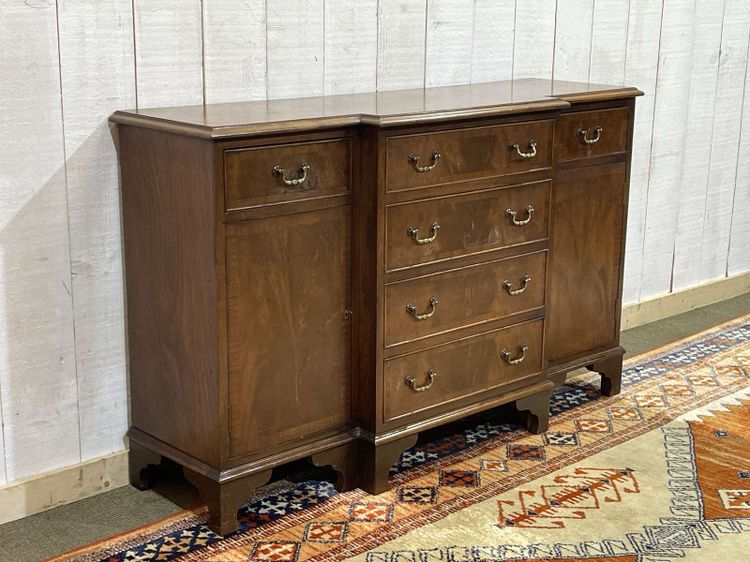 Englisches Mahagoni-Sideboard aus den 1950er Jahren