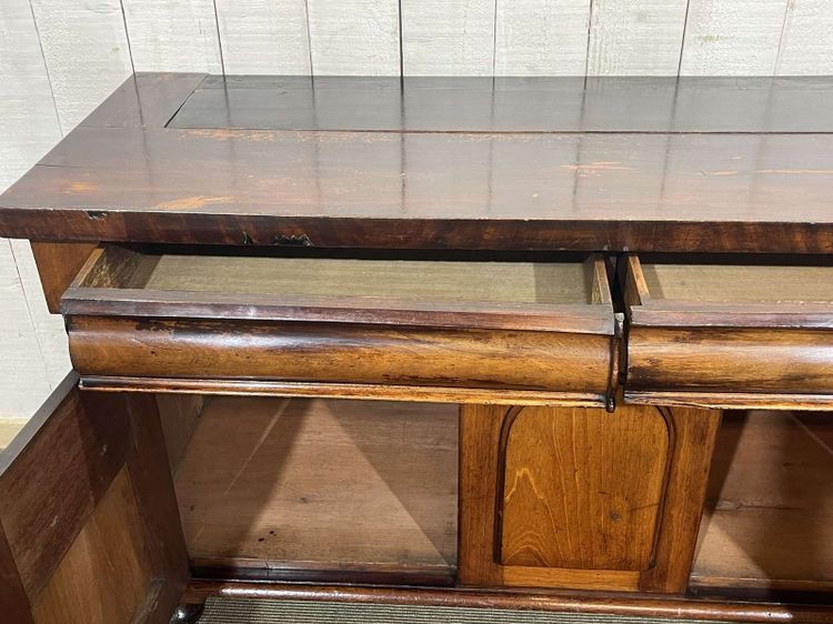 Viktorianisches Mahagoni-Sideboard aus dem 19. Jahrhundert