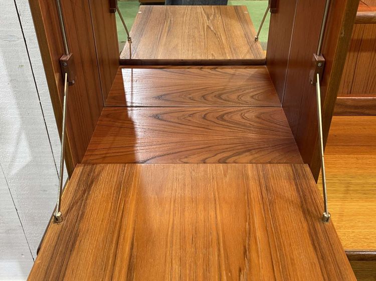 G-PLAN Teak-Bar-Suite aus den 1970er Jahren