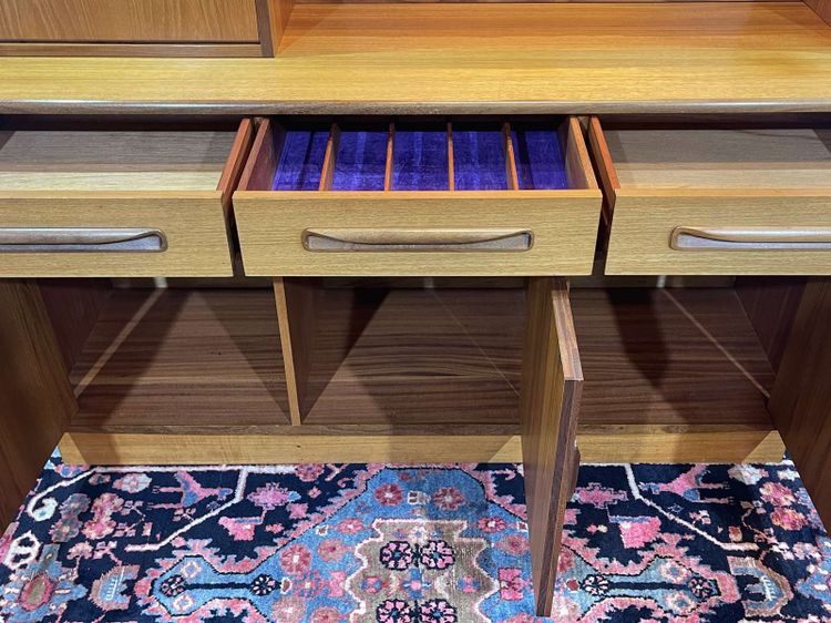 G-PLAN Teak-Bar-Suite aus den 1970er Jahren