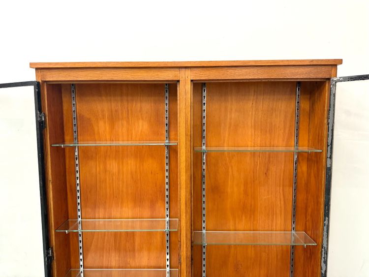Siegel Paris Wandvitrine – Eiche & Glas – 1950
