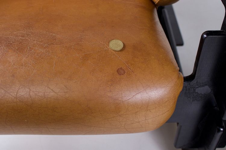 Paire de Fauteuils Rover en Cuir par Arne Jacobsen pour Asko