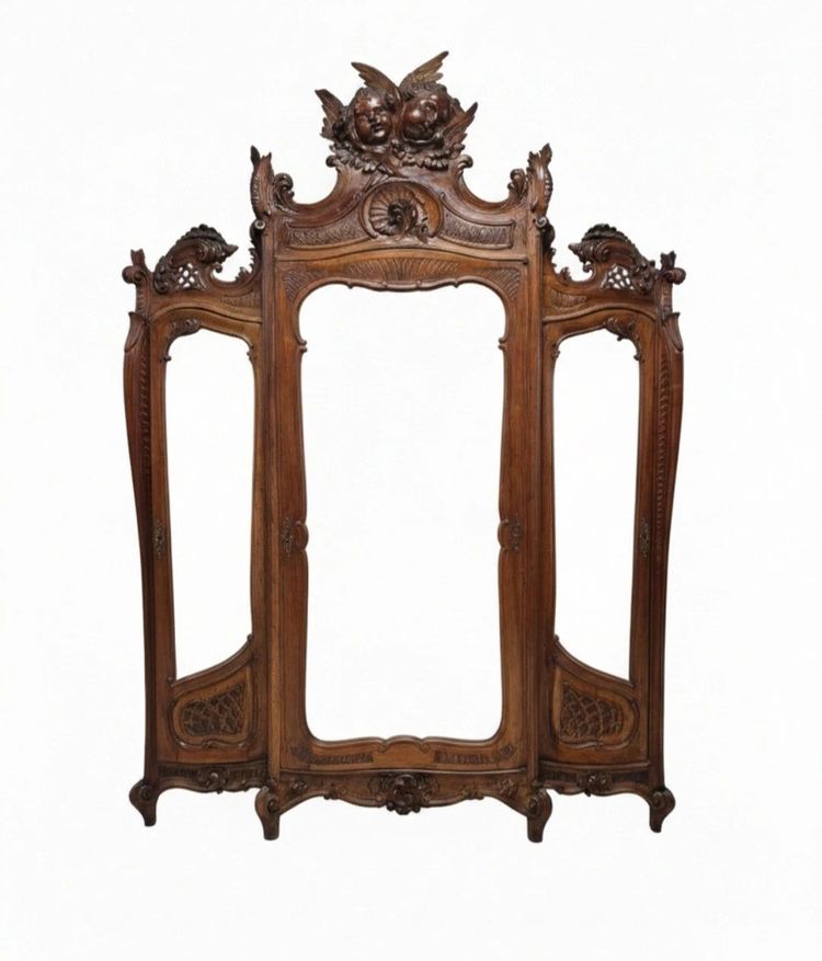 Art Nouveau bedroom set with Baroque details
