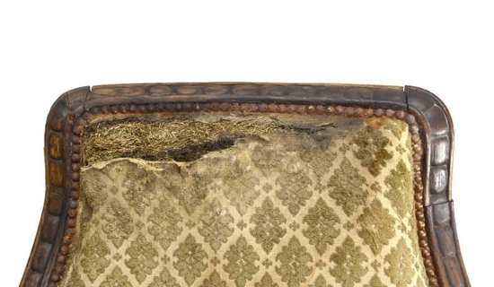 Deliziosa poltrona a trono in rovere in stile gotico della fine del XIX secolo