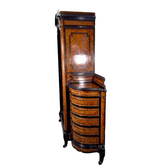 Armoire Napoléon III En Loupe Et ébène époque XIXème