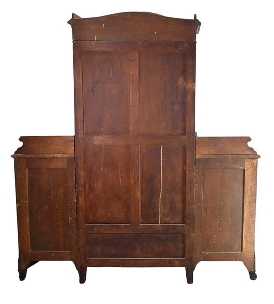 Armoire Napoléon III En Loupe Et ébène époque XIXème