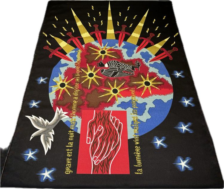 Tapestry Screen Printing by Jean Picart Le Doux