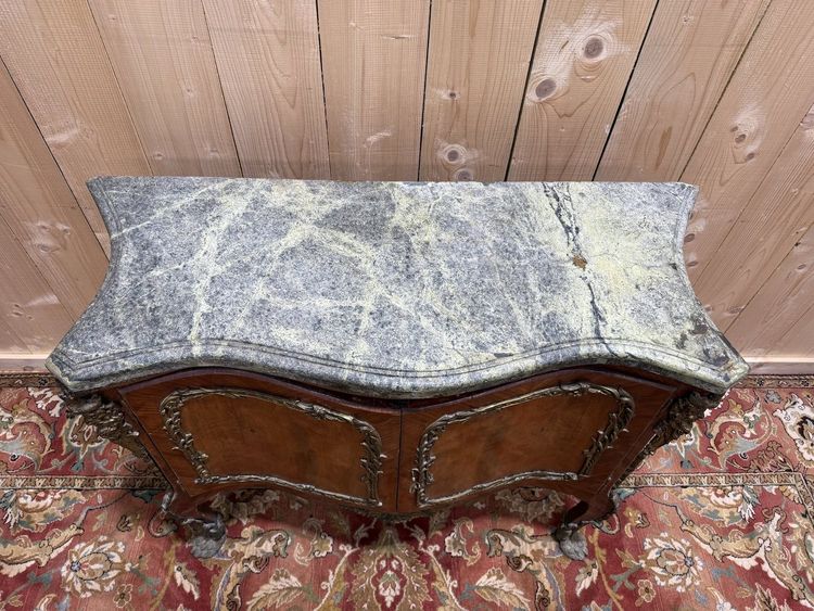 Louis XV / Übergangsstil-Intarsien-Sideboard