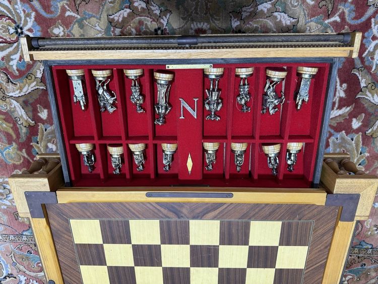 Chess table - Louis XVI style chessboard