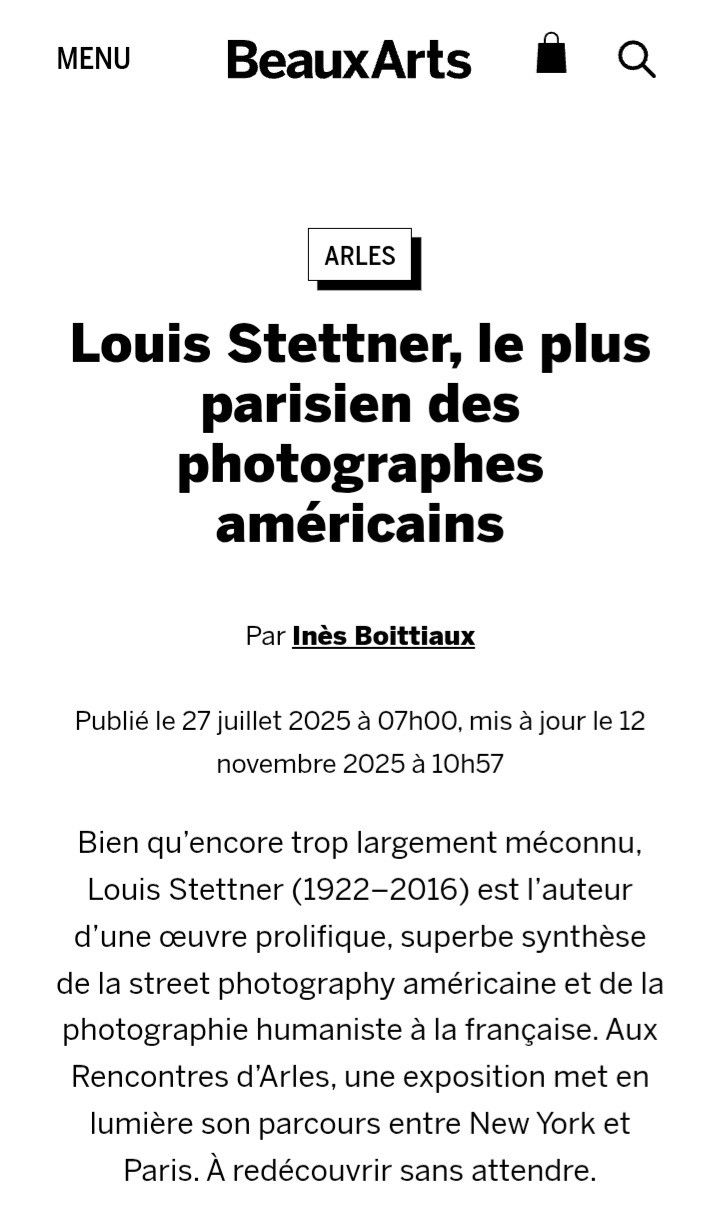 LOUIS STETTNER 1922/2016