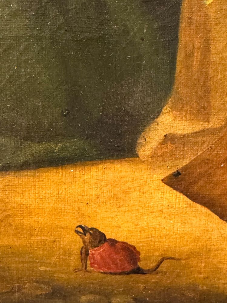 The Temptation of Saint Anthony, Flanders or Holland, 17th century.