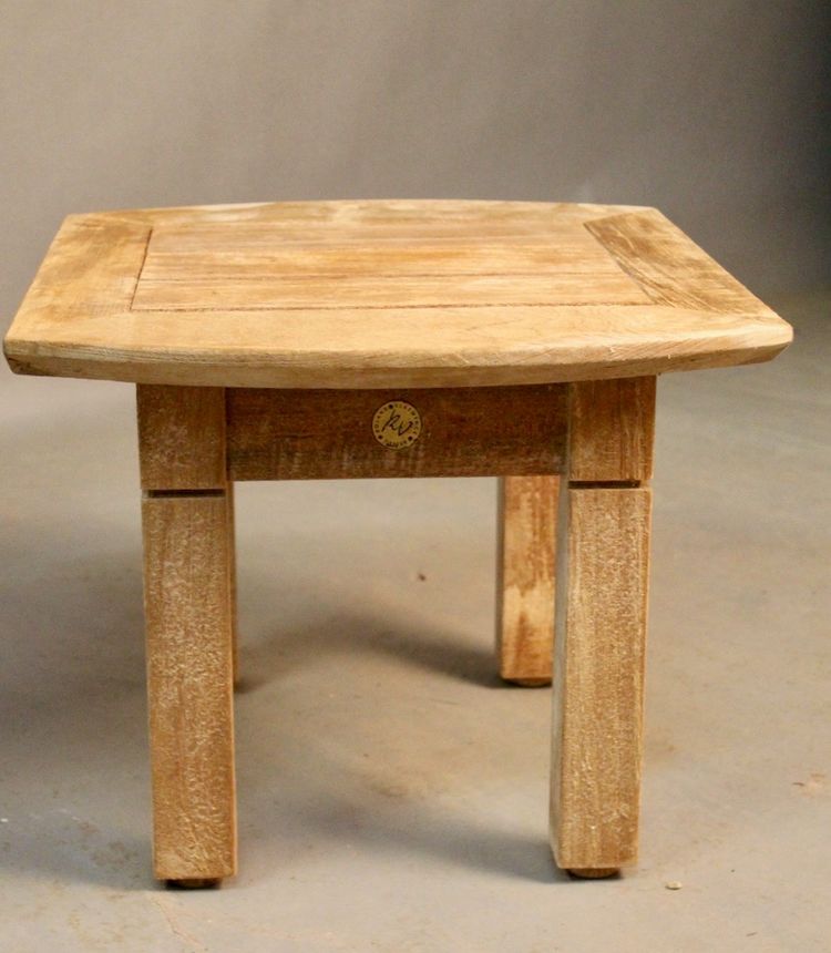 Coppia di tavolini da caffè in teak, Roland Vlaemynck