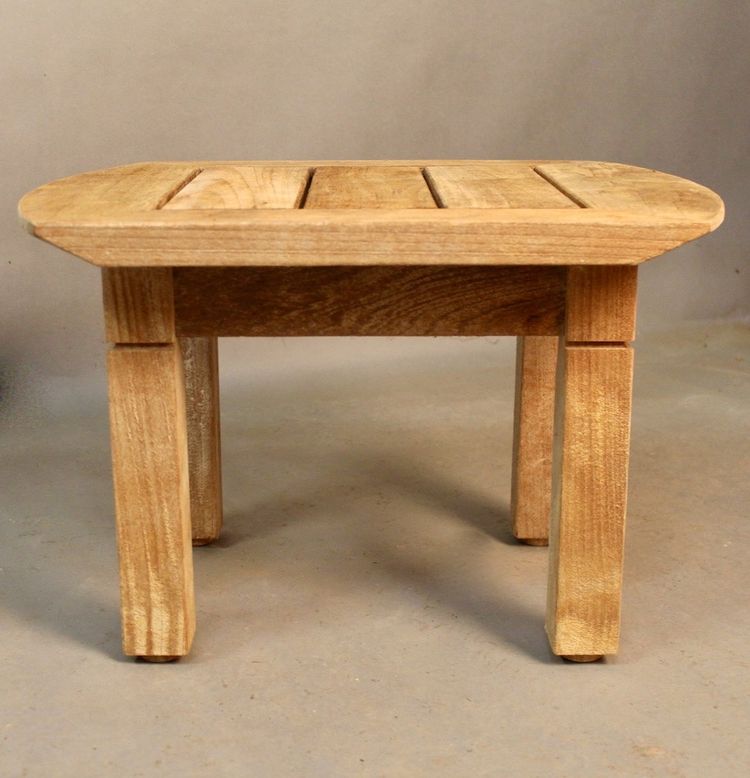 Coppia di tavolini da caffè in teak, Roland Vlaemynck